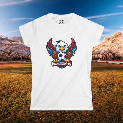 Washington Spirit Eagle Women's Softstyle Tee