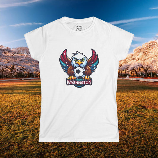 Washington Spirit Eagle Women's Softstyle Tee