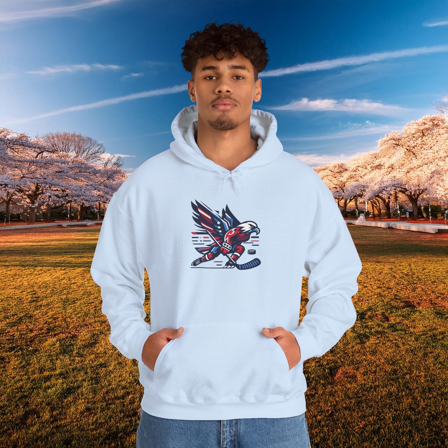 Washington Hockey Eagle Hoodie