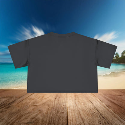 Sea Otter Soccer Logo Women's Crop Tee