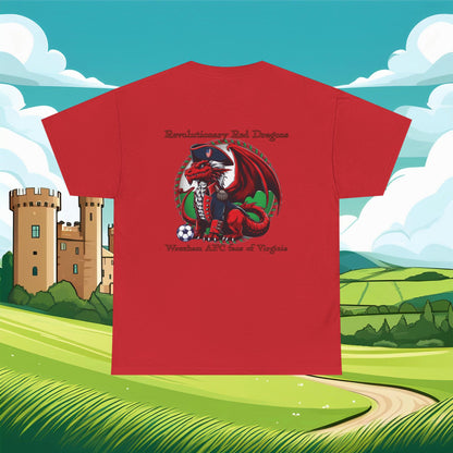 Revolutionary Red Dragons Front & Back Logo Tee