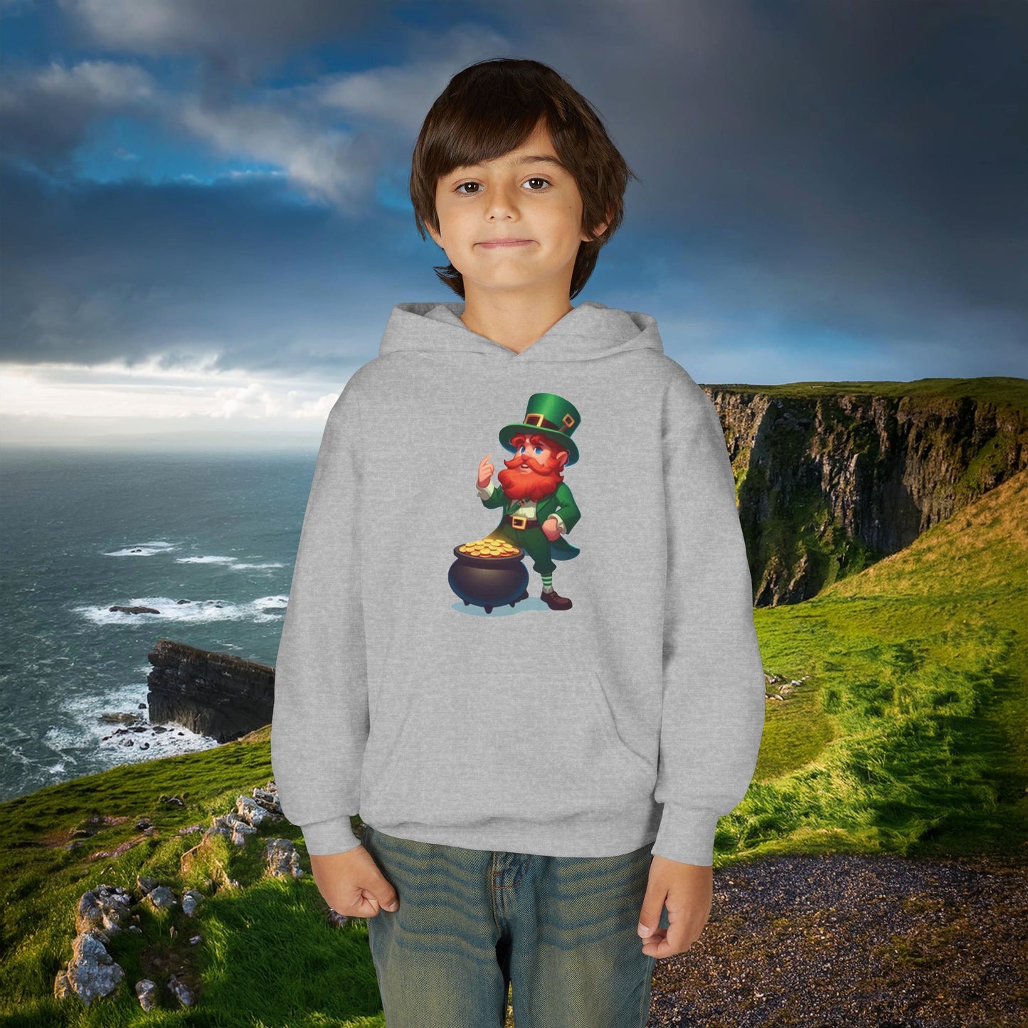 Leprechaun Youth Hoodie
