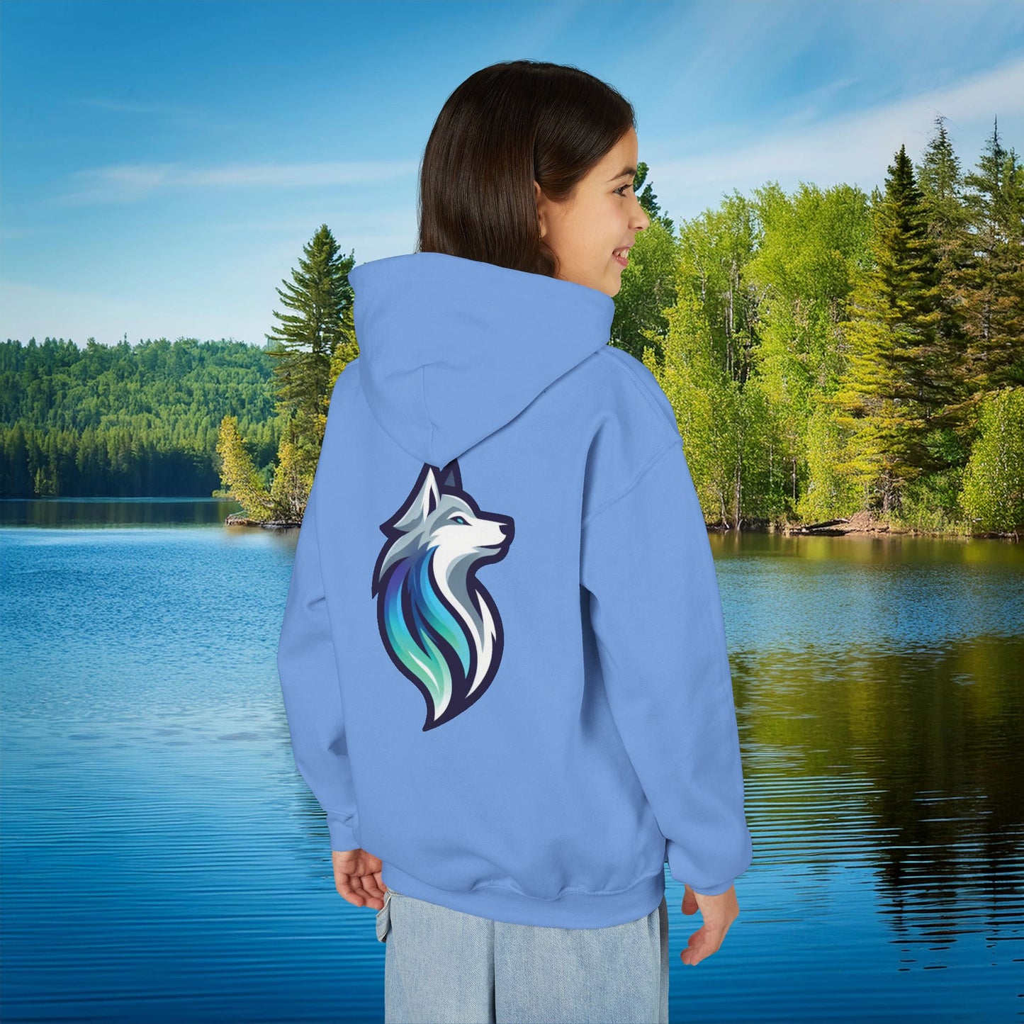 Timber Wolf Youth Hoodie