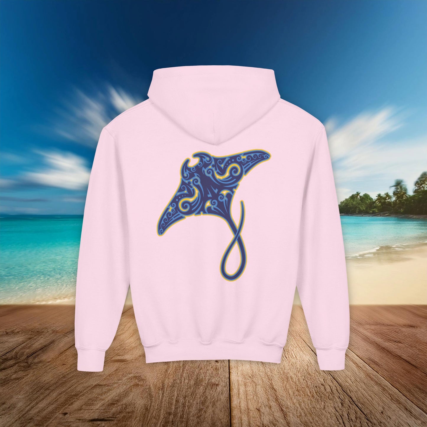 Manta Ray Youth Hoodie