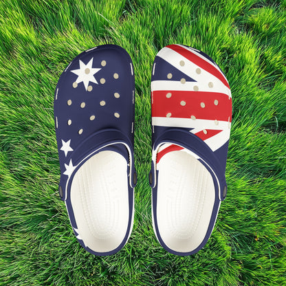 Australian Flag Foam Clogs