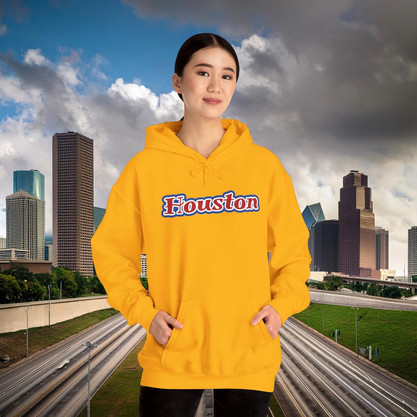 Houston Bull Football Hoodie