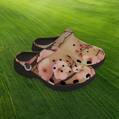 Cherry Blossom Kid's Foam Clogs