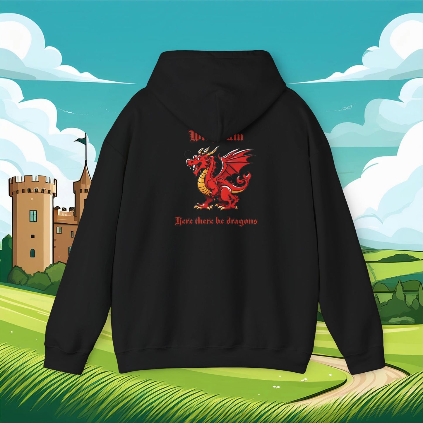 Wrexham Dragon Hoodie