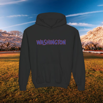 Washington Spirit Eagle Design Youth Hoodie