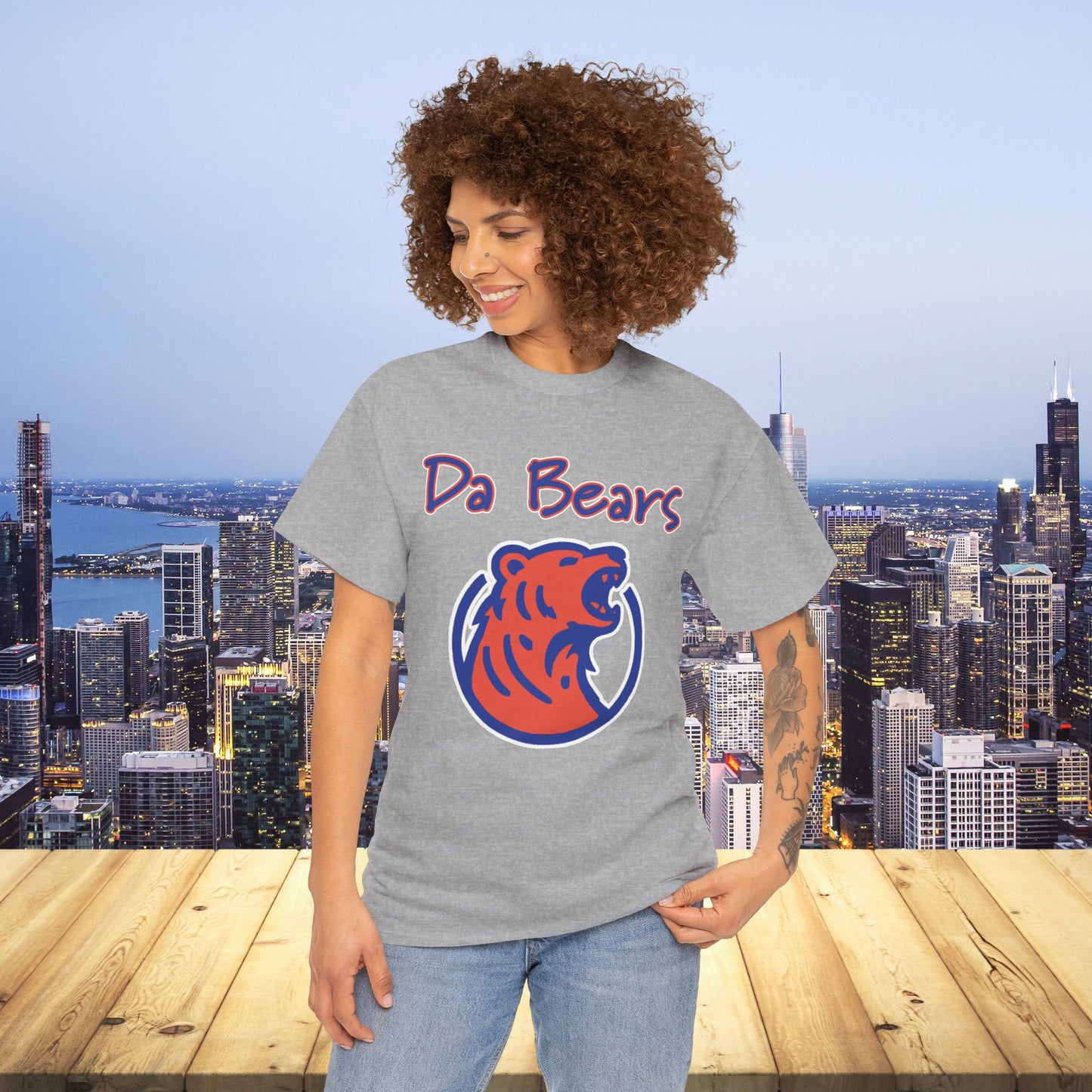 Da Bears Logo Tee