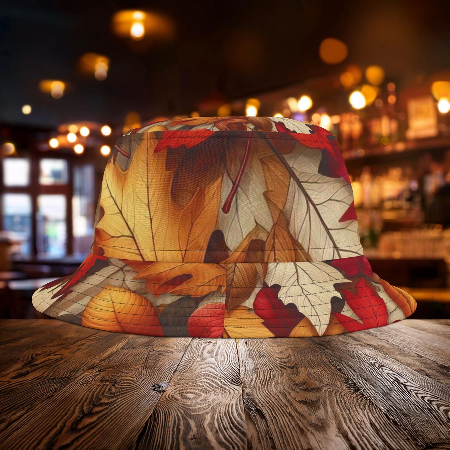 Autumn Leaves Bucket Hat