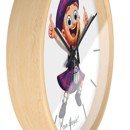 Scotland Can Boogie Wall Clock