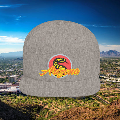 Arizona Baseball Flat Bill Snapback