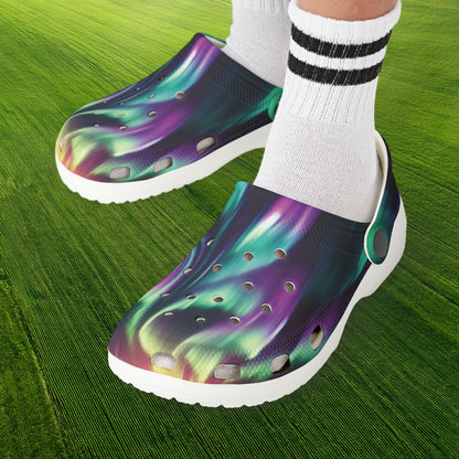 Northern Lights Kid's Foam Clogs