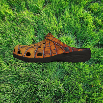 Spider Web Foam Clogs