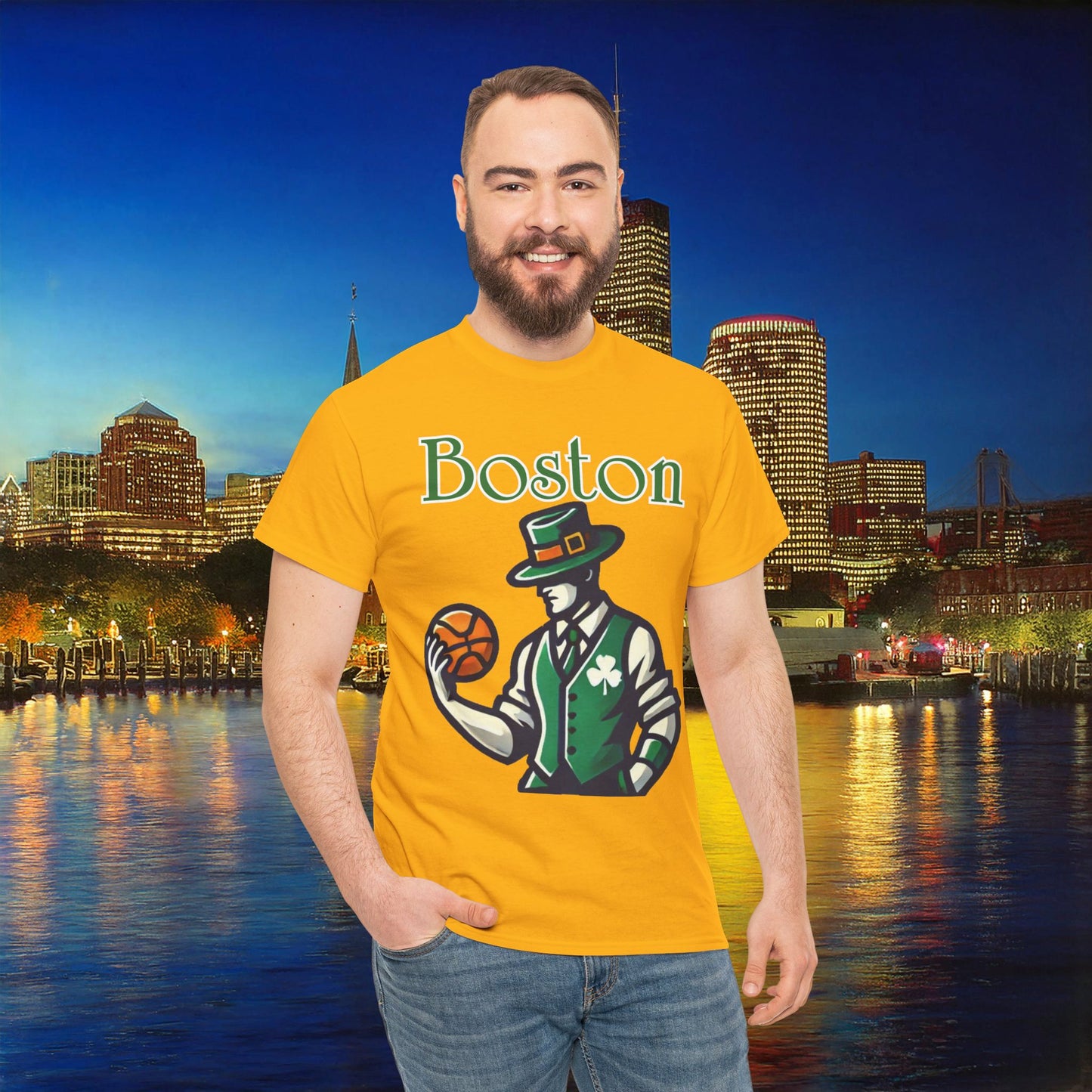 Boston Basketball Tee