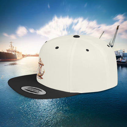 Anchor Flat Bill Snapback