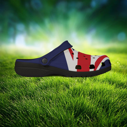 Australian Flag Foam Clogs