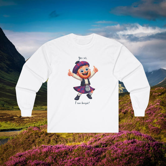 Scotland Can Boogie Long Sleeve Tee