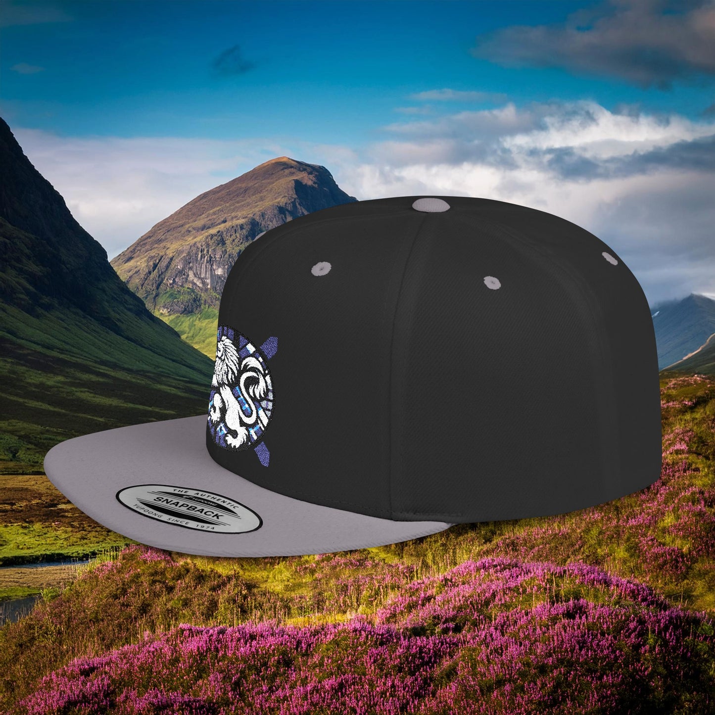 Scotland Rampant Lion Flat Bill Snapback