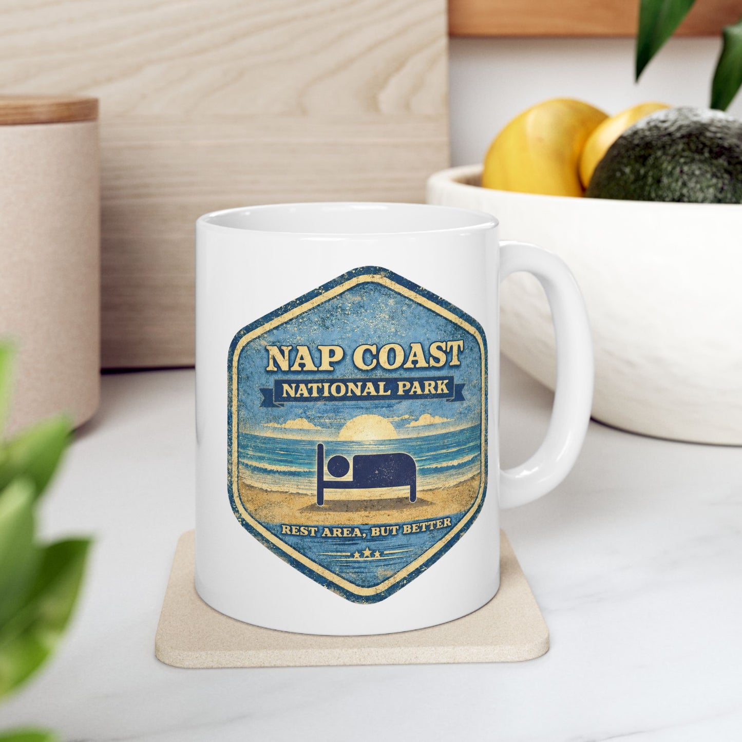 Nap Coast National Park Ceramic Mug (11oz/15oz)