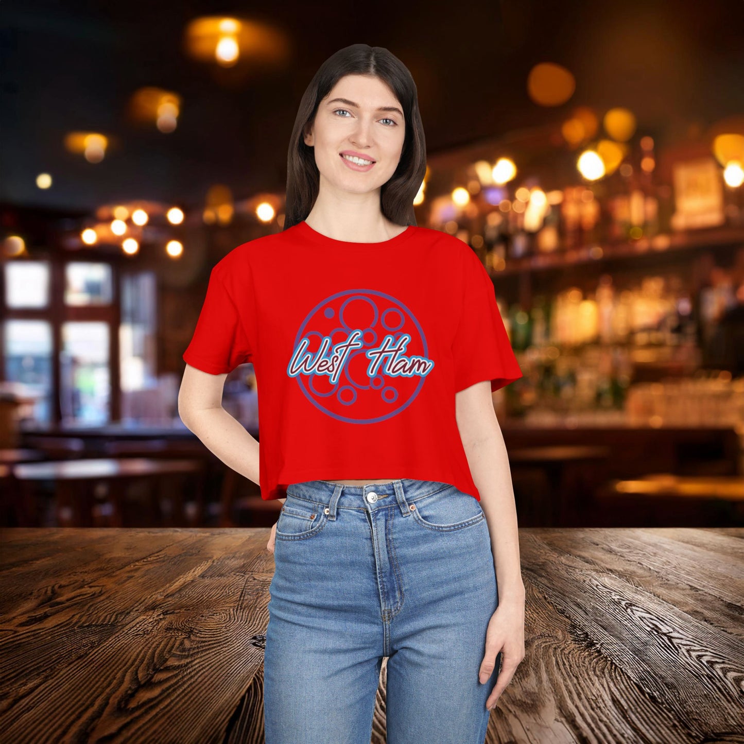 West Ham Women's Crop Tee