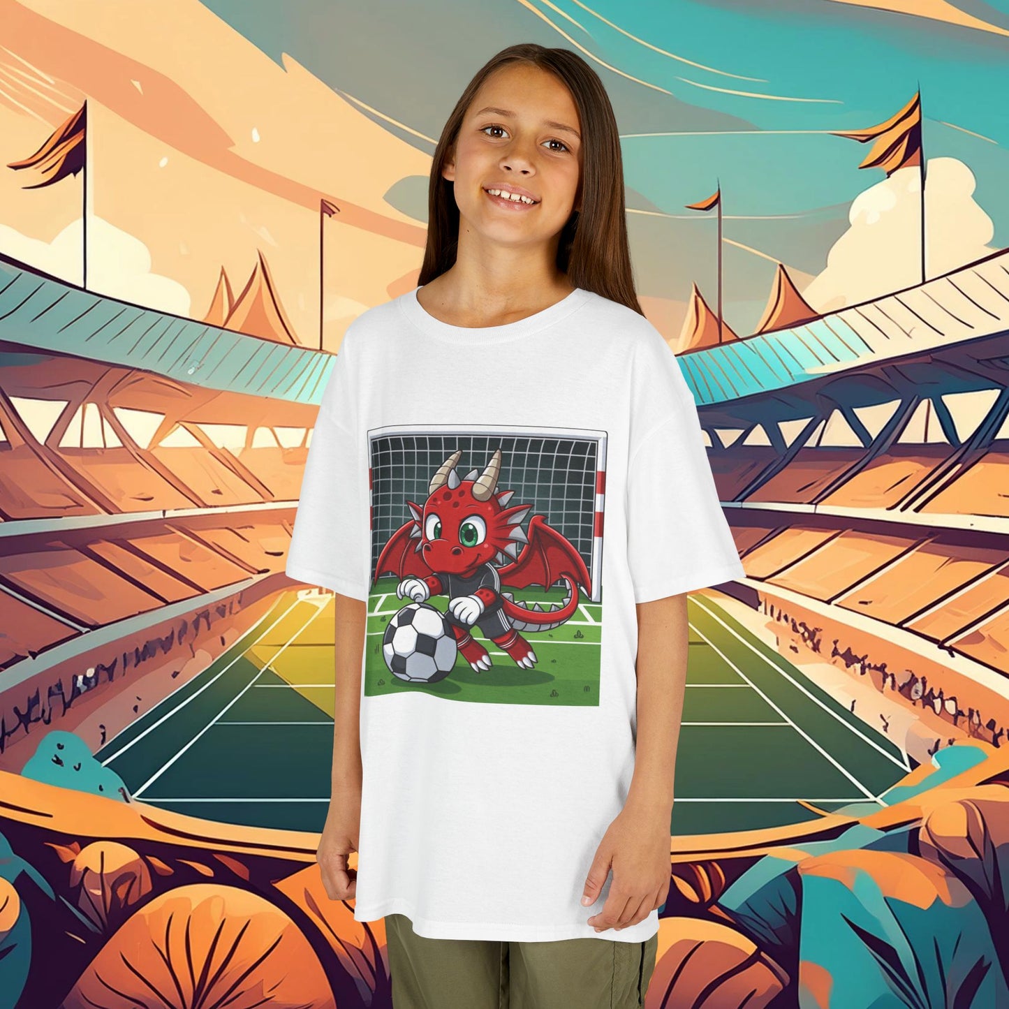 Wrexham Red Dragon Keeper Kids Tee