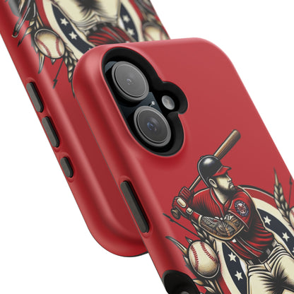 Washington Baseball At Bat Impact-Resistant Cases