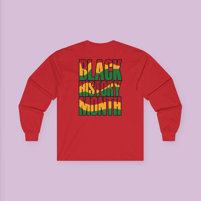 Black History Month Long Sleeve Tee