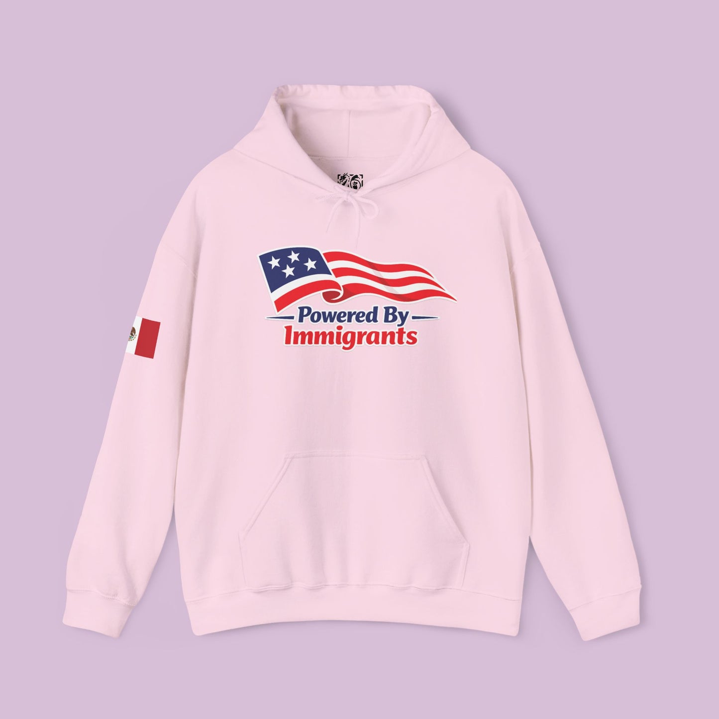 Powered By Immigrants Hoodie