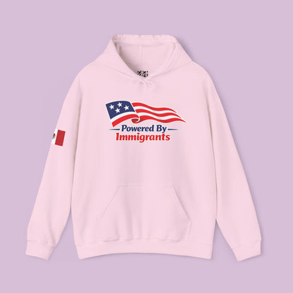 Powered By Immigrants Hoodie
