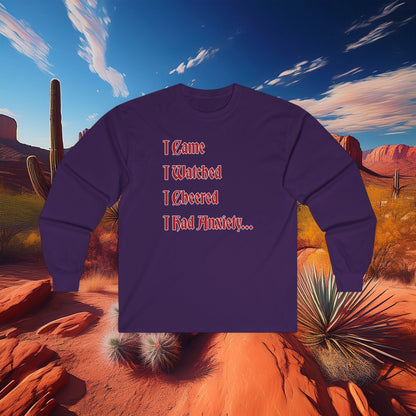 PHX Reds "Never Leave A Wrexham Match" Long Sleeve Tee