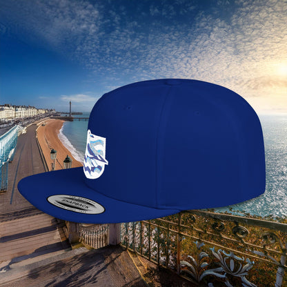Brighton & Hove Albion Gull Crest Flat Bill Snapback