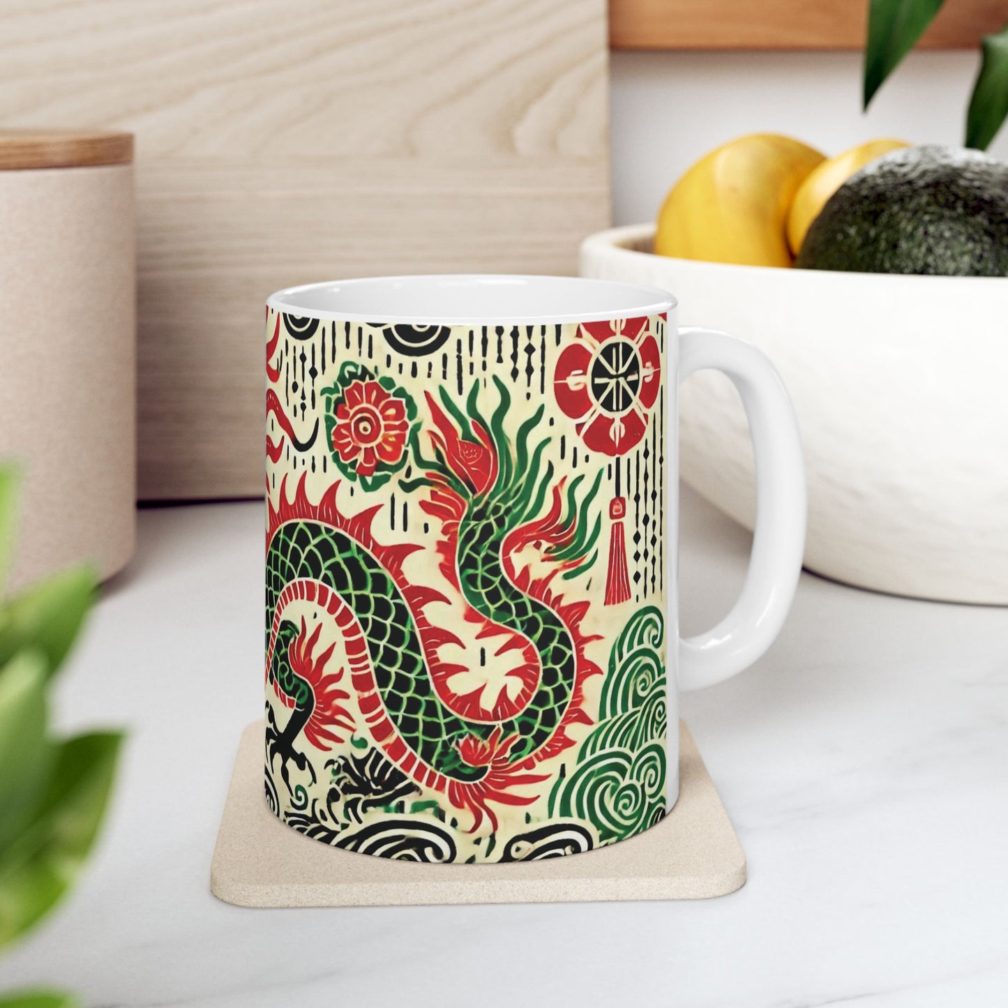 Dragon Dance Ceramic Mugs (11oz\15oz)