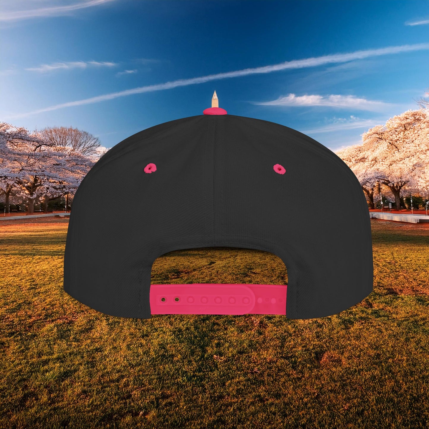 Winged DC Flat Bill Snapback