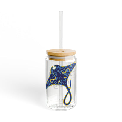 Manta Ray Sipper Glass