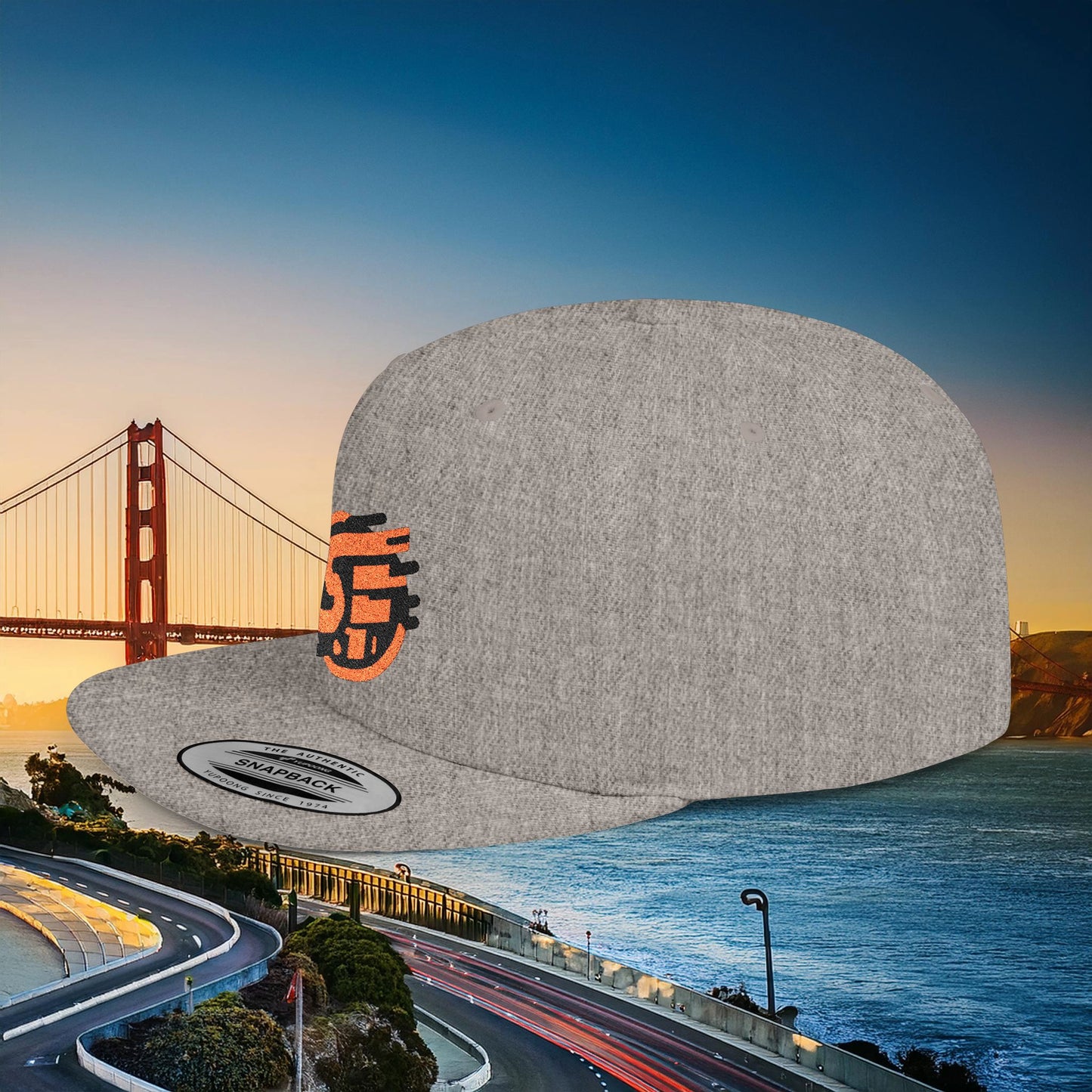 San Francisco SF Flat Bill Snapback