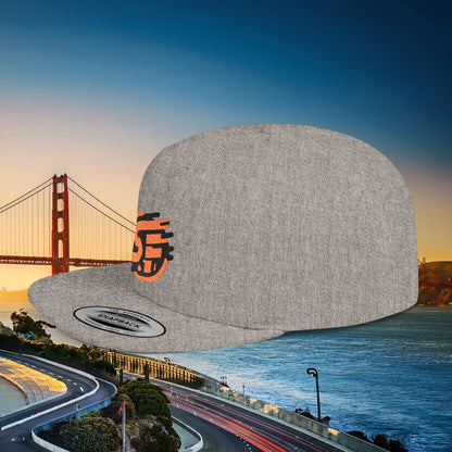 San Francisco SF Flat Bill Snapback