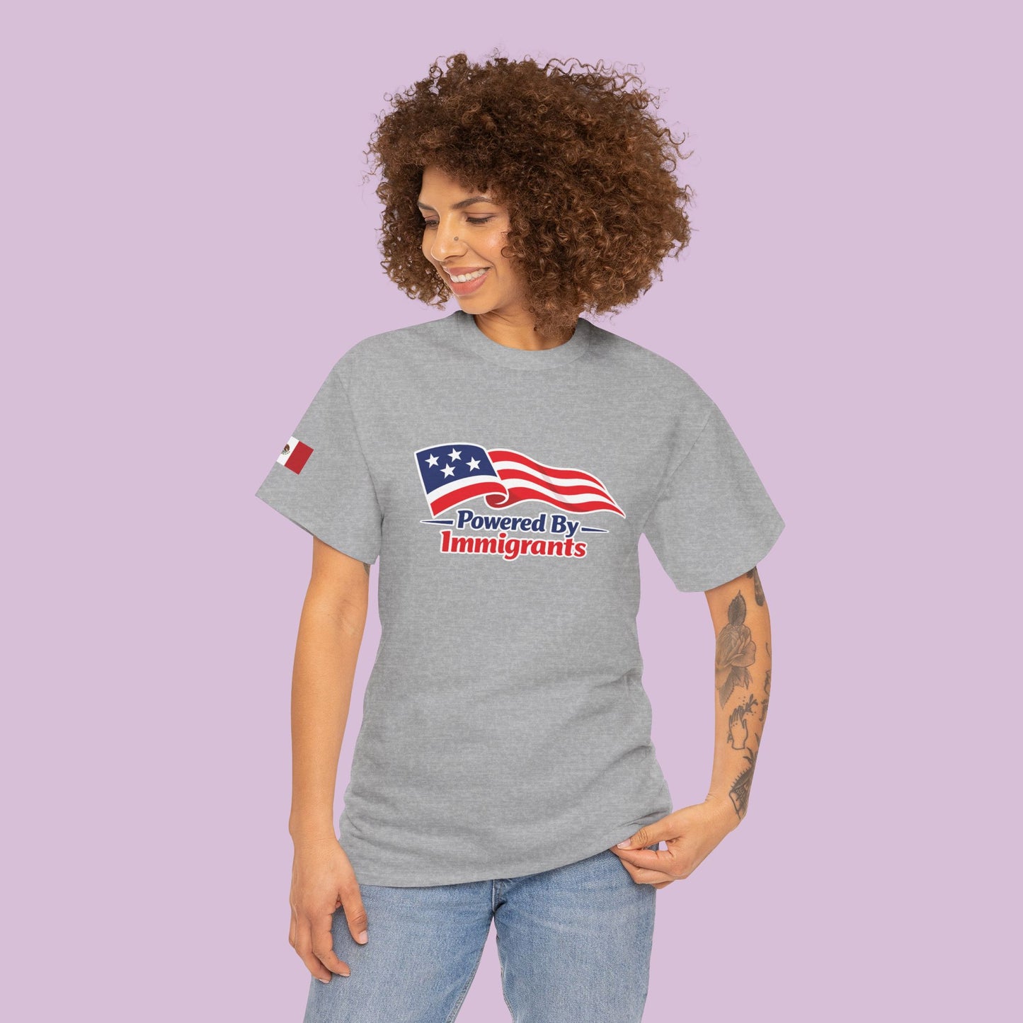 Powered By Immigrants Tee