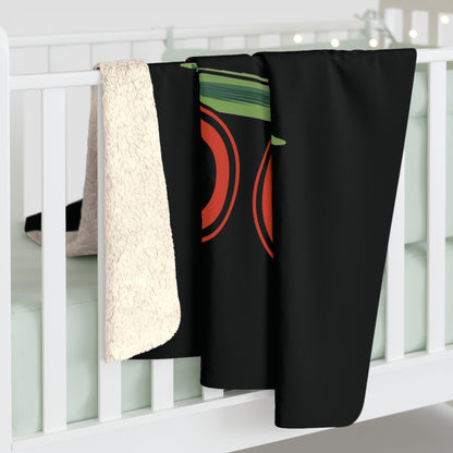 DC United Little Eagle Sherpa Fleece Blanket