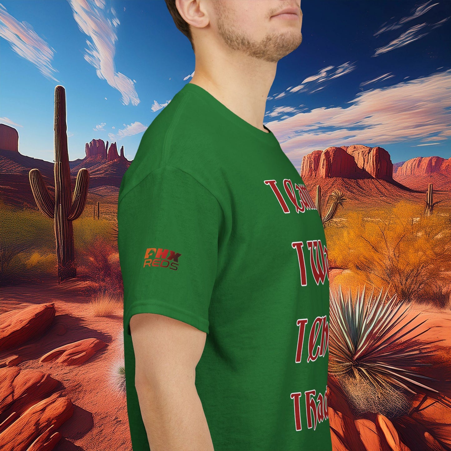 PHX Reds "Never Leave A Wrexham Match" Tee