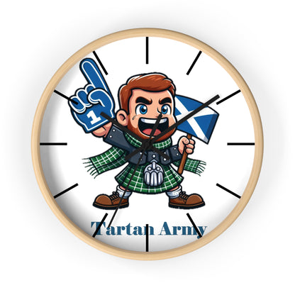 Tartan Army Wall Clock