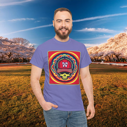 Psychedelic Funky W Skull Tee