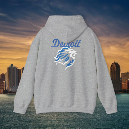 Detroit Football Crest Hoodie