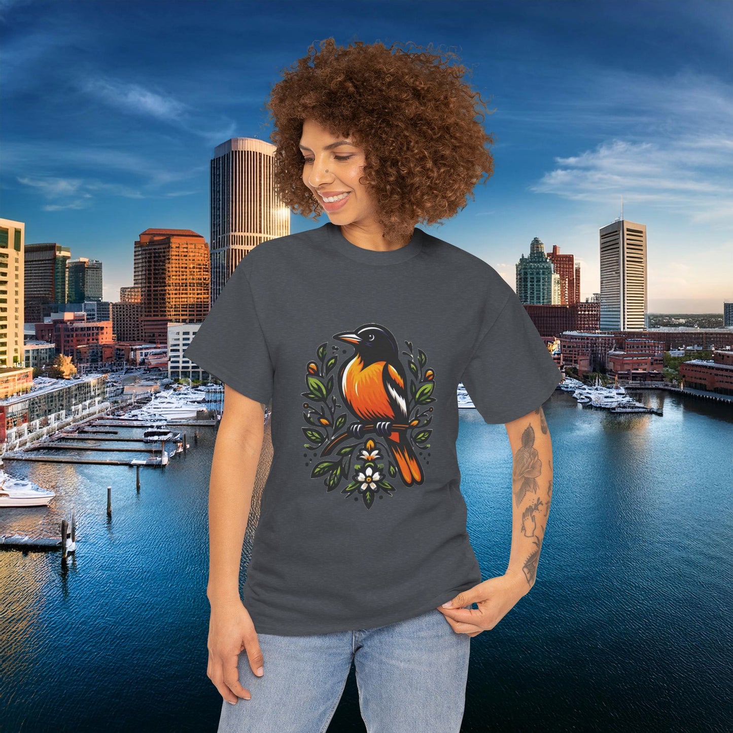 Baltimore Baseball Branch Tee