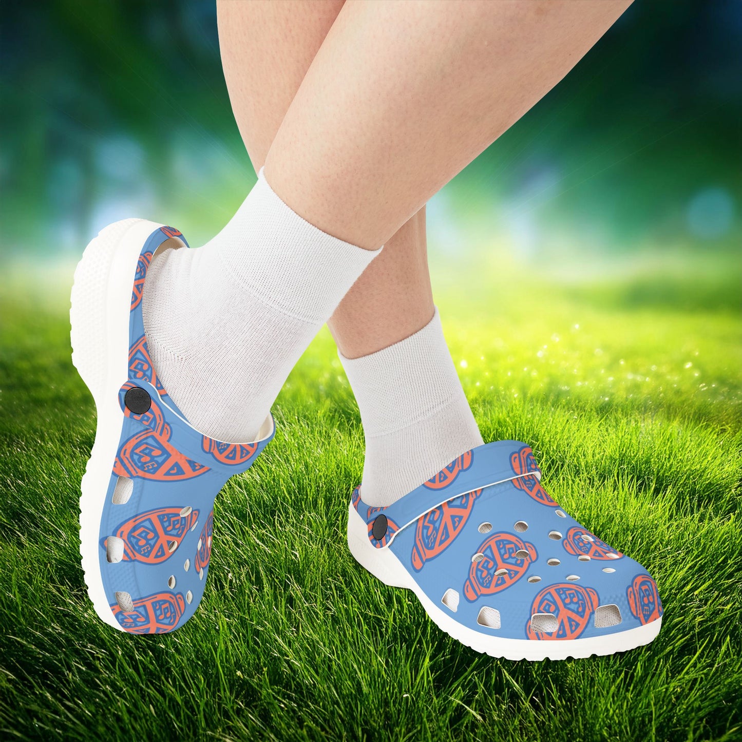 Beats Peace Logo Foam Clogs