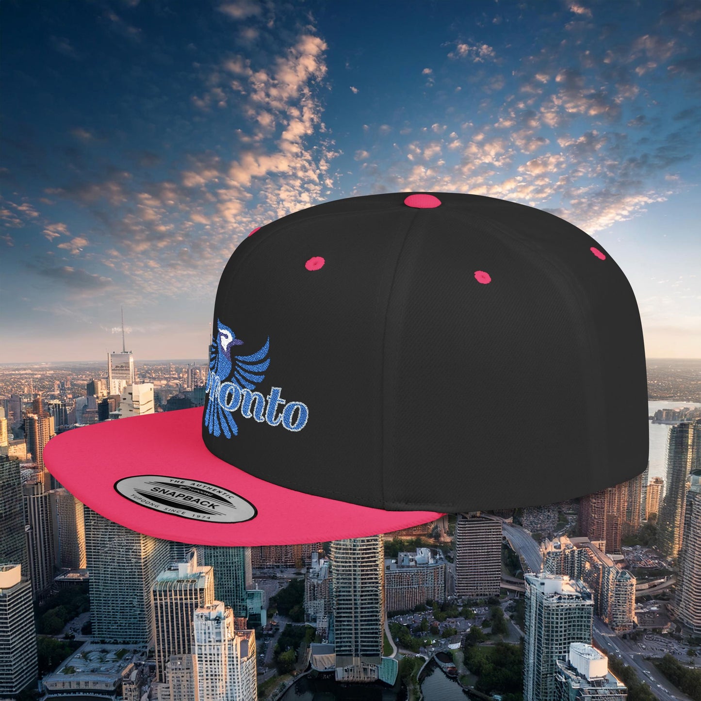 Toronto Flying Blue Jay Flat Bill Snapback