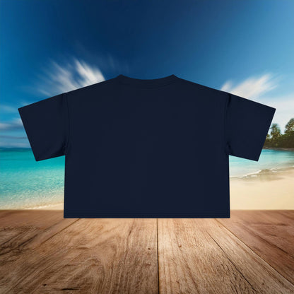 Sea Otter Soccer Logo Women's Crop Tee