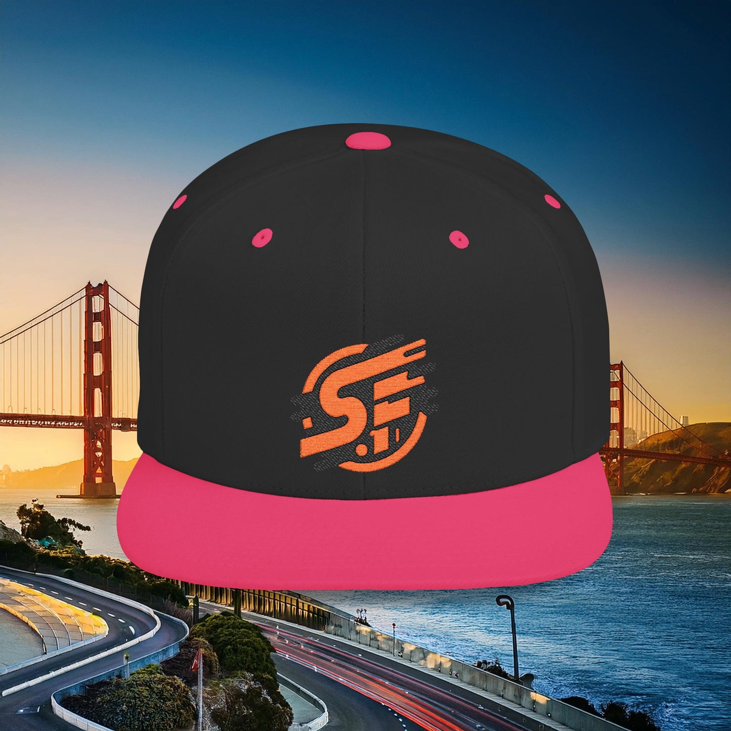 San Francisco SF Flat Bill Snapback