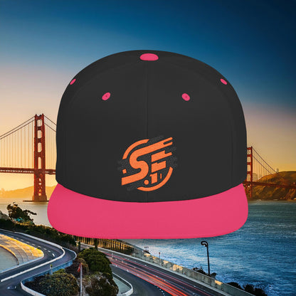 San Francisco SF Flat Bill Snapback